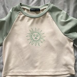 Sun crop top from Shein in size xs